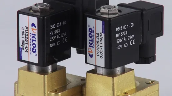 PU225-04A 12 Volt Solenoid Valve for Water